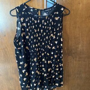 Torrid flowers floral top tank size 0 plus